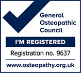 GOC registered osteopath